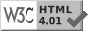 Valid HTML 4.01 Transitional